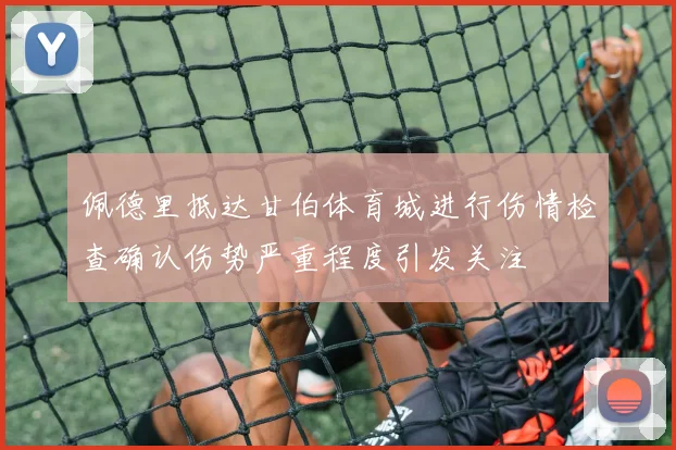 佩德里抵达甘伯体育城进行伤情检查确认伤势严重程度引发关注